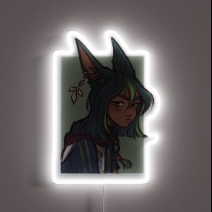 Tighnari Genshin Impact RGB Neon Sign