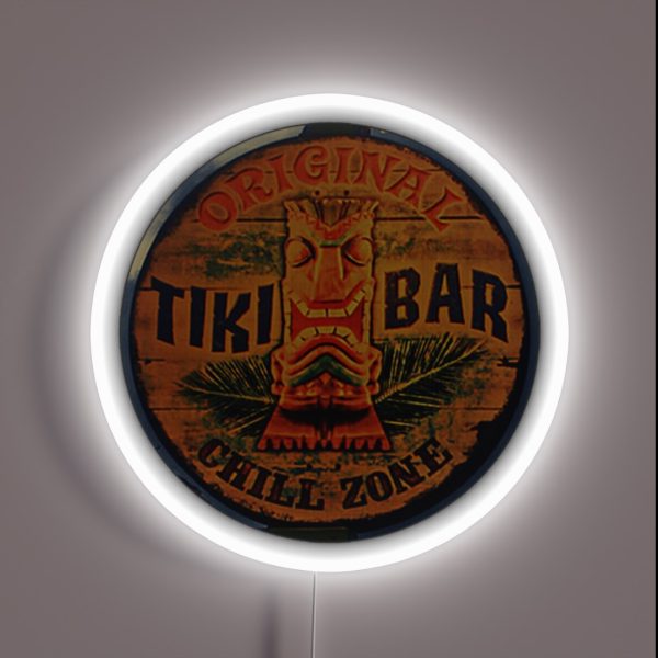 Tiki Bar RGB Neon Sign