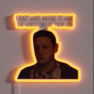 Tim Robinson Ghost Tour I Think You Should Leave ITYSL RGB Neon Sign