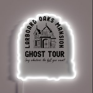 Tim Robinson Ghost Tour RGB Neon Sign Tim Robinson Ghost Tour RGB Neon Sign