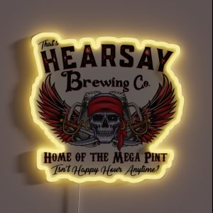 Time For A Mega Pint RGB Neon Sign