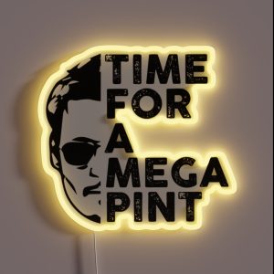 Time For A Mega Pint RGB Neon Sign