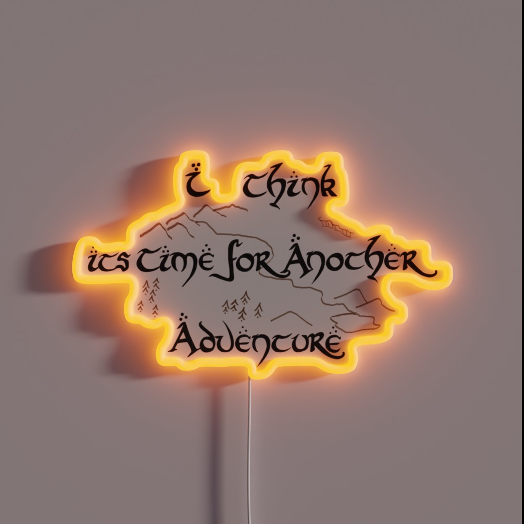 Time For Another Adventure RGB Neon Sign Time For Another Adventure RGB Neon Sign