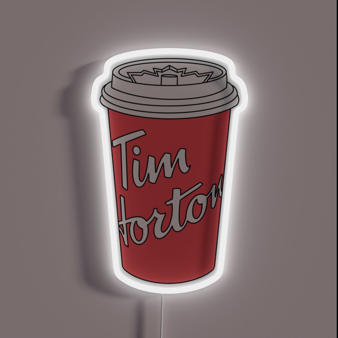 Timmie S Double Double RGB Neon Sign Timmie S Double Double RGB Neon Sign