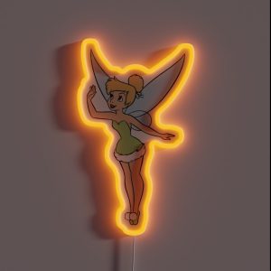Tinker Bell Drawing RGB Neon Sign