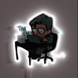 Tiny Clark RGB Neon Sign
