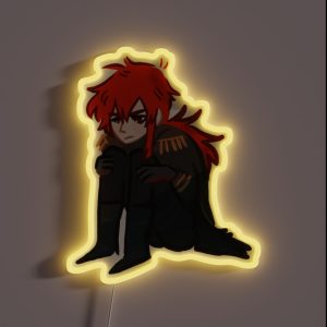 Tiny Diluc Teehee RGB Neon Sign Tiny Diluc Teehee RGB Neon Sign