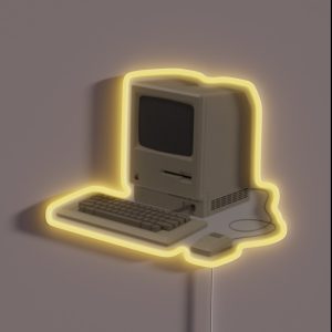 Tiny Old Computer RGB Neon Sign Tiny Old Computer RGB Neon Sign
