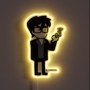 TINY WOLFWOOD RGB Neon Sign TINY WOLFWOOD RGB Neon Sign