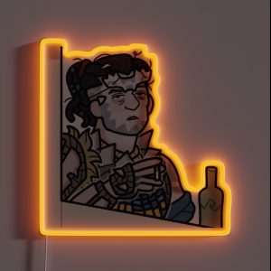 Tired Kotallo RGB Neon Sign