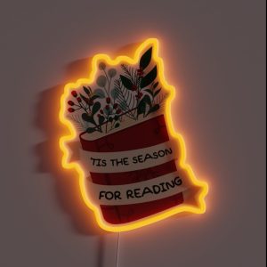 Tis The Season For Reading RGB Neon Sign