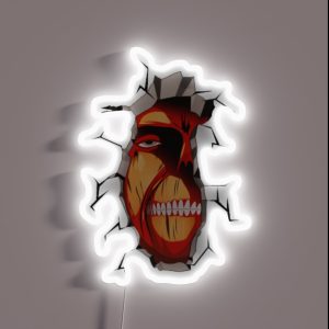 Titan In The Wall RGB Neon Sign