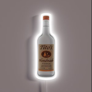 Tito S Vodka RGB Neon Sign Tito S Vodka RGB Neon Sign