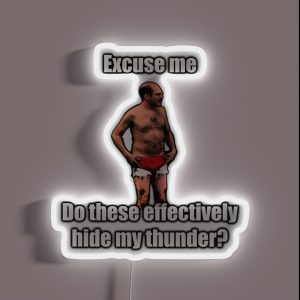 Tobias The Never Nude RGB Neon Sign Tobias The Never Nude RGB Neon Sign