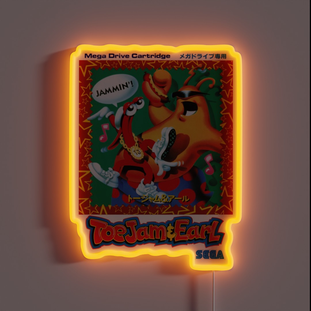 Toejam And Earl RGB Neon Sign Toejam And Earl RGB Neon Sign
