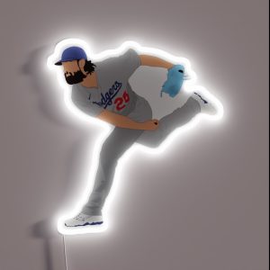 Tony Gonsolin Los Angeles Baseball Pitcher RGB Neon Sign