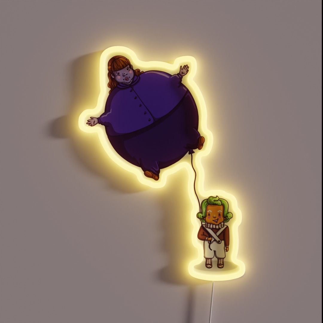 Too Much Bubblegum RGB Neon Sign Too Much Bubblegum RGB Neon Sign