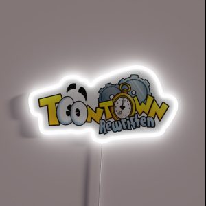 Toontown Rewritten RGB Neon Sign