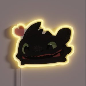 Toothless Love RGB Neon Sign Toothless Love RGB Neon Sign