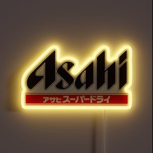 Top Asahi Jirayareta RGB Neon Sign
