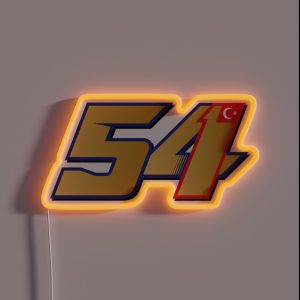 Toprak Razgatlioglu 54 RGB Neon Sign