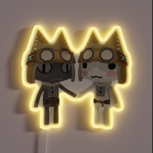 Toro And Kuro Pilots RGB Neon Sign
