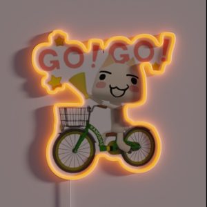 Toro Riding Bike RGB Neon Sign
