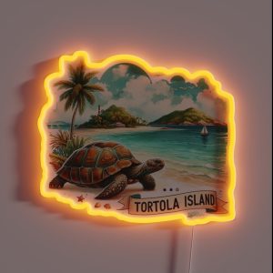 Tortola RGB Neon Sign