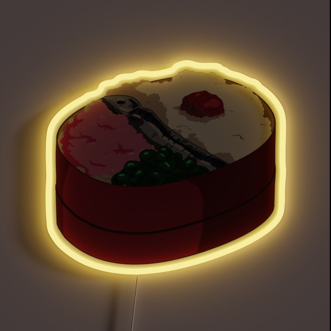 Totoro Bento Box RGB Neon Sign Totoro Bento Box RGB Neon Sign