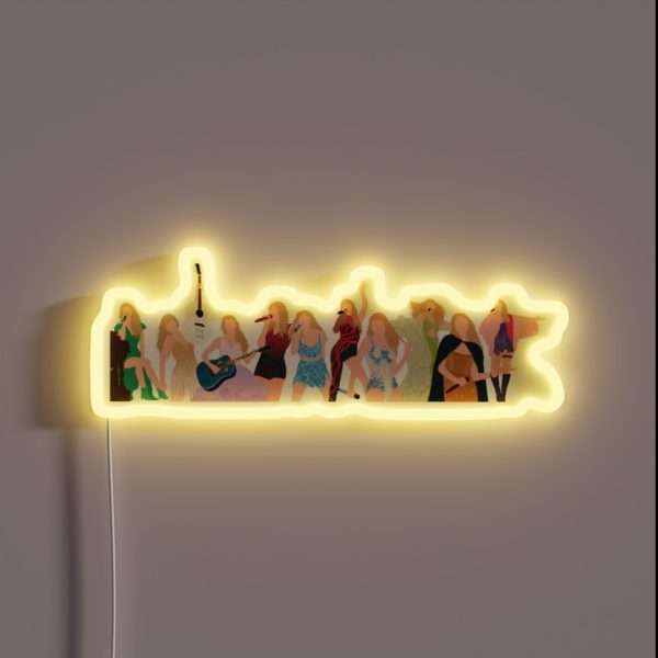 Tour Banner RGB Neon Sign