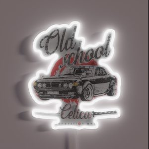 Toyota Celica A20 A30 Old School Gen1 GT JDM RGB Neon Sign