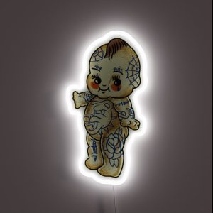 Traditional Baby Tattoo RGB Neon Sign