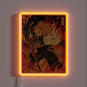 Traditional Flame Slayer RGB Neon Sign