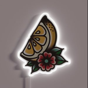 TRADITIONAL LEMON RGB Neon Sign TRADITIONAL LEMON RGB Neon Sign