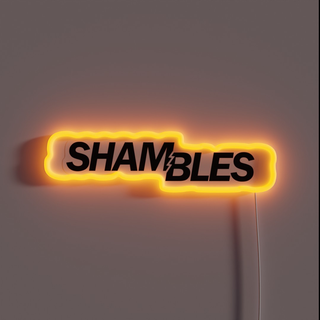 Trafalgar Law Shambles RGB Neon Sign Trafalgar Law Shambles RGB Neon Sign