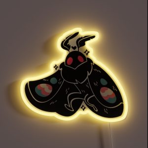 Transgender Pride Mothman RGB Neon Sign