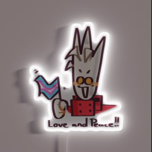 Transgender Vash The Stampede RGB Neon Sign