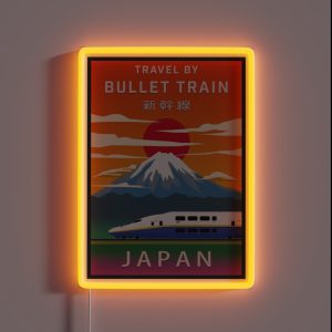 Travel Japan RGB Neon Sign