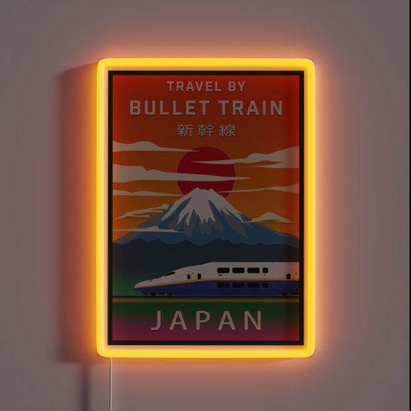 Travel Japan RGB Neon Sign