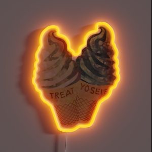 Treat Yo Self RGB Neon Sign Treat Yo Self RGB Neon Sign