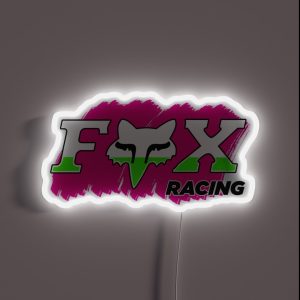 Trending Logo Pick Fox Racing RGB Neon Sign