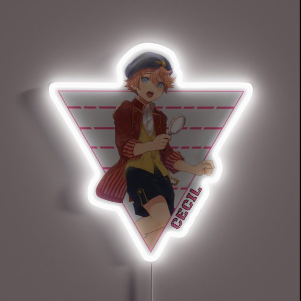 Tri Cecil RGB Neon Sign