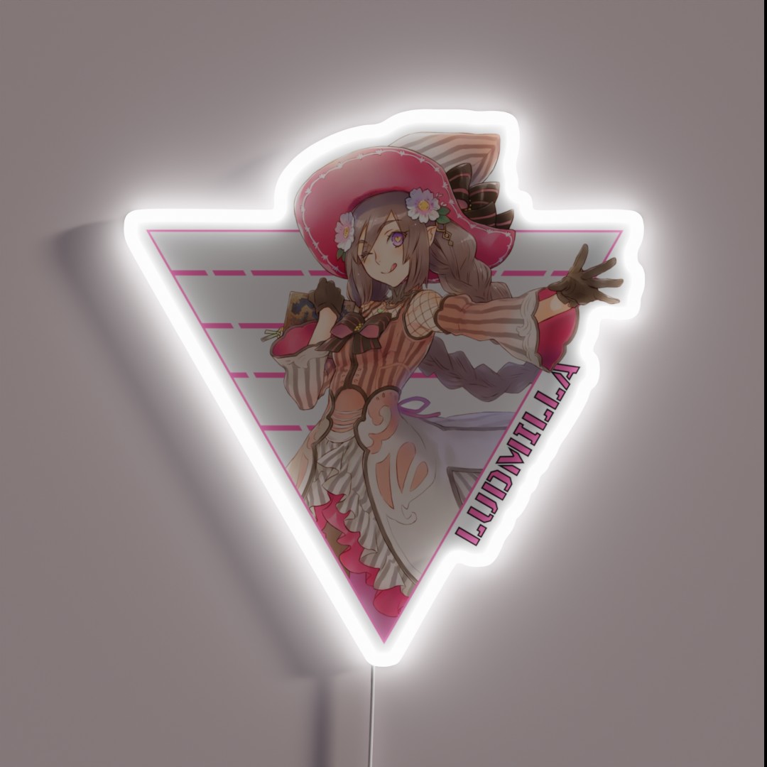 Tri Ludmilla RGB Neon Sign Tri Ludmilla RGB Neon Sign