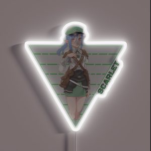 Tri Scarlet RGB Neon Sign