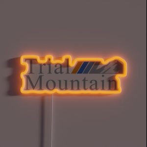 Trial Mountain Gran Turismo RGB Neon Sign