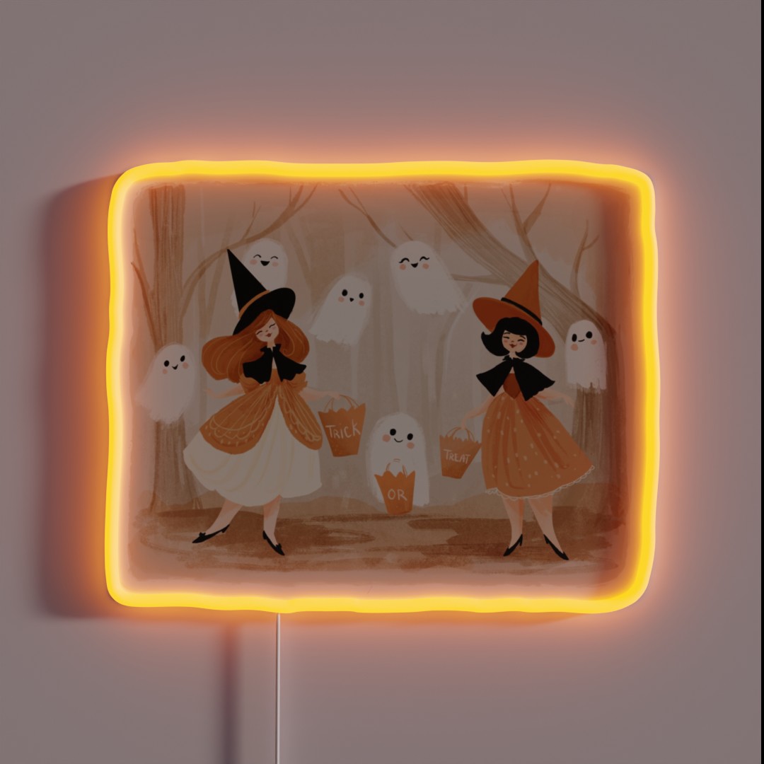 Trick Or Treat RGB Neon Sign Trick Or Treat RGB Neon Sign