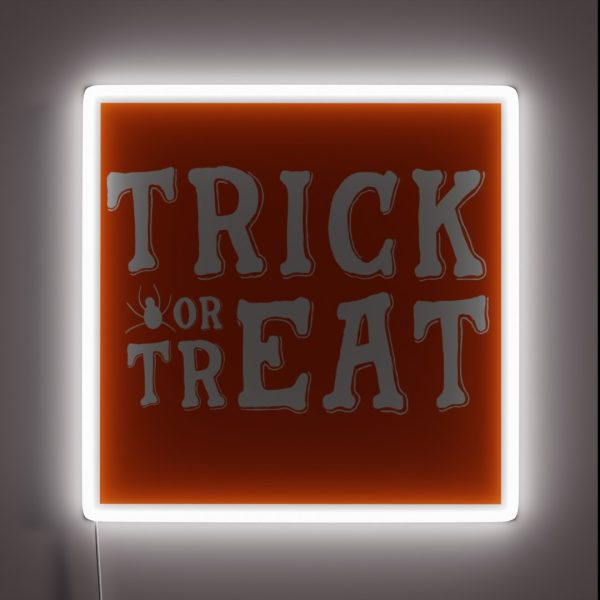 Trick Or Treat RGB Neon Sign