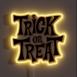 Trick Or Treat RGB Neon Sign