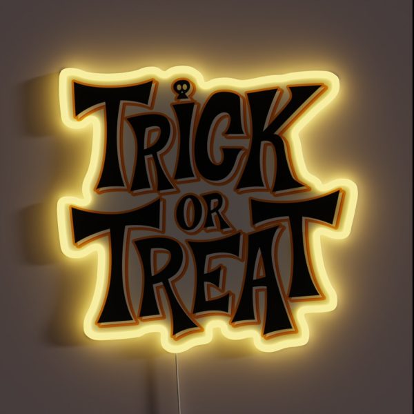 Trick Or Treat RGB Neon Sign