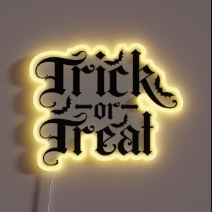 Trick Or Treat RGB Neon Sign